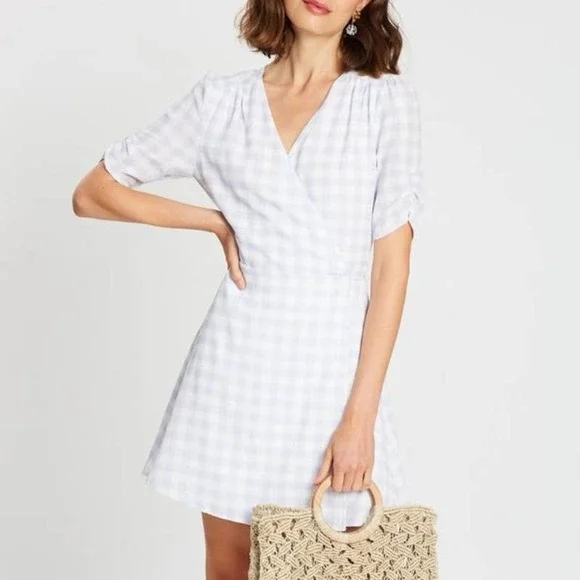 sachin and babi light blue dress SHEIN LUNE Women's Elegant Christmas Red Plaid Round Neck Long Sleeve Dress  For New Year Clothes Maxi Women Outfit Fall Cloth For Women